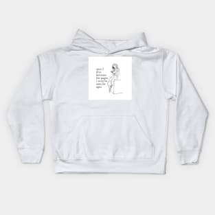 Between the pages Kids Hoodie